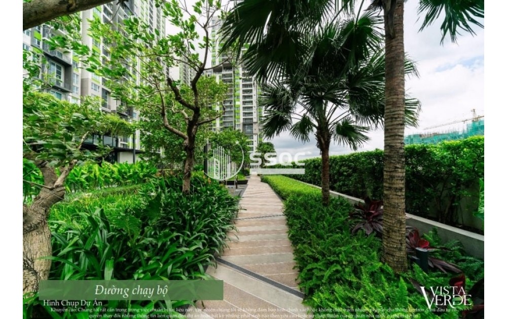 CHO THUÊ 1PN VISTA VERDE –16TR, VIEW HỒ BƠI, NỘI THẤT ĐẦY ĐỦ – Ở NGAY